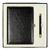 Набор подарочный Solution Duo (ежедневник City Nebraska, ручка Legend Soft Touch Mirror Gold), черный