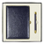 Набор подарочный Solution Duo (ежедневник City Nebraska, ручка Legend Soft Touch Mirror Gold), темно-синий