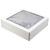 Плед мягкий флисовый Super Soft  Comfort, 125*150 см, серый, в подарочной белой крафтовой коробке с окошком