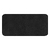 Шеврон Rectangle Smooth Leather размер 60*30 мм, черный, со скругленными углами