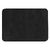 Шеврон Rectangle Smooth Leather размер 50*70 мм, черный, со скругленными углами