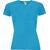 Футболка женская Sporty Women 140 бирюзовая, размер XS