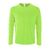 Футболка с длинным рукавом Sporty LSL Men неоново-зеленая, размер S
