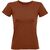 Футболка женская Regent Fit Women, коричневая (терракотовая), размер S