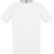 Футболка унисекс Sporty 140 белая, размер XXS