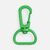 Застежка-карабин Snap Hook, M, зеленый неон
