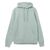 Толстовка с капюшоном унисекс Hoodie, серо-зеленая, размер XS