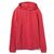 Толстовка с капюшоном унисекс Hoodie, красный меланж, размер XS