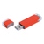 USB 2.0- флешка промо на 16 Гб прямоугольной классической формы