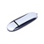 USB 2.0- флешка промо на 16 Гб овальной формы