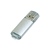 USB 2.0- флешка на 16 Гб с прозрачным колпачком