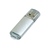 USB 2.0- флешка на 64 Гб с прозрачным колпачком