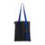 Шоппер Superbag black с ремувкой 4sb (чёрный с синим)