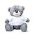 Мишка серый "Ted" в свитшоте (белый)