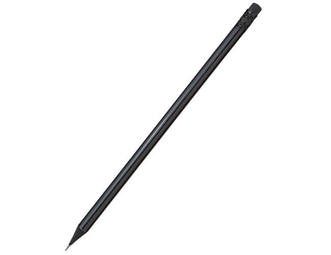 Карандаш с цветным корпусом Negro, черный