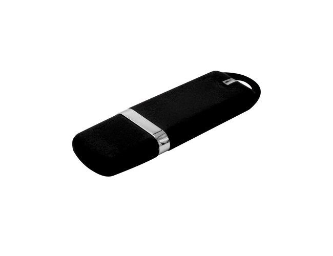 Флешка Shape с покрытием Софт Тач, 16 Гб, черная