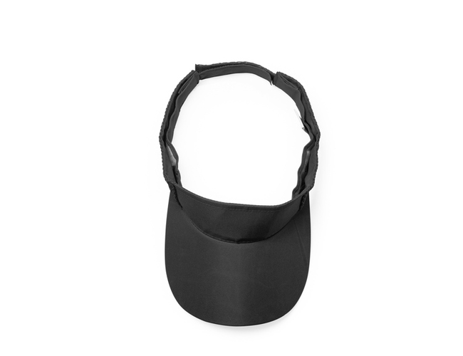 Козырек из мягкой микрофибры WIZER, Черный