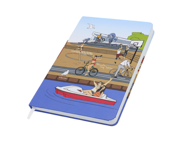Записная книжка A6 Dziuna Немига в линейку 10,5 x 16 см