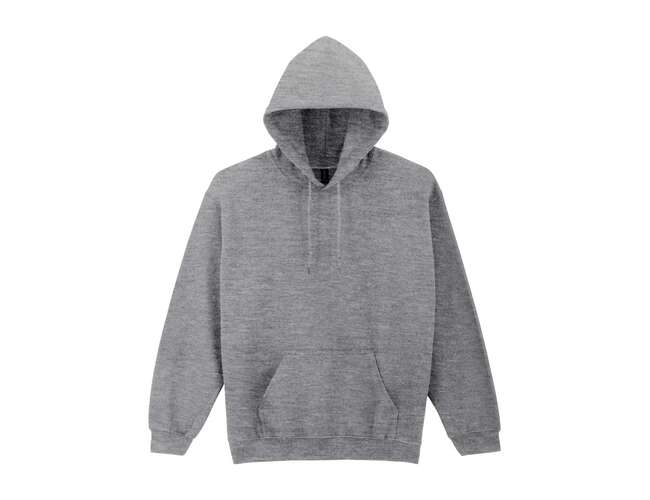 Худи HEAVY BLEND, ГРАФИТОВЫЙ МЕЛАНЖ 3XL