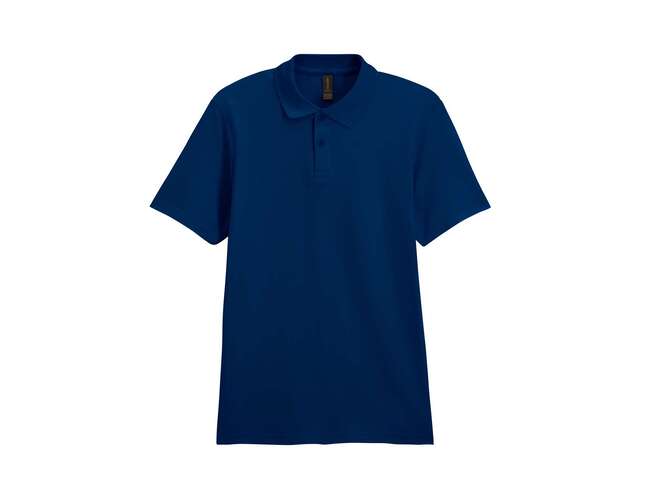 Футболка поло SOFTSTYLE ADULT DOUBLE PIQUE, МОРСКОЙ СИНИЙ S