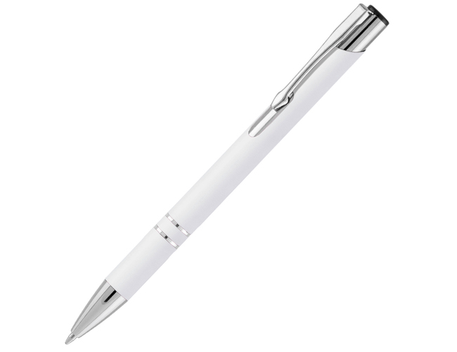 Ручка шариковая Legend Soft Touch Requis , белая