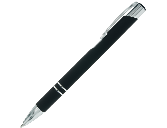 Ручка шариковая Legend Soft Touch Requis, черная