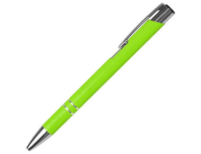 Ручка шариковая Legend Soft Touch Requis, салатовая