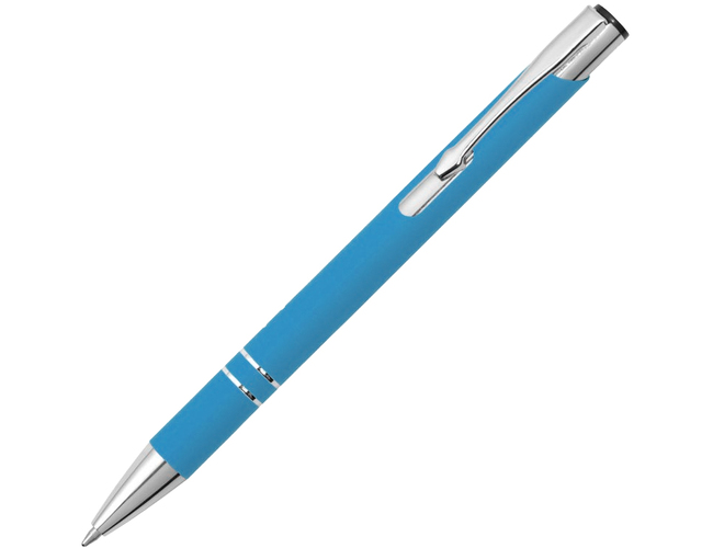 Ручка шариковая Legend Soft Touch Requis, голубой