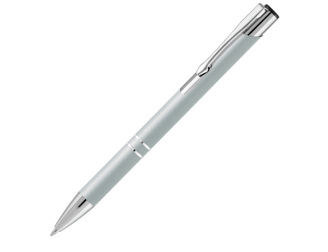 Ручка шариковая Legend Soft Touch Requis, серебристая