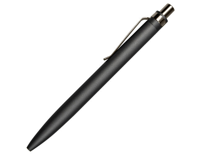 Ручка шариковая Shine Ray Soft touch алюминиевая, серая