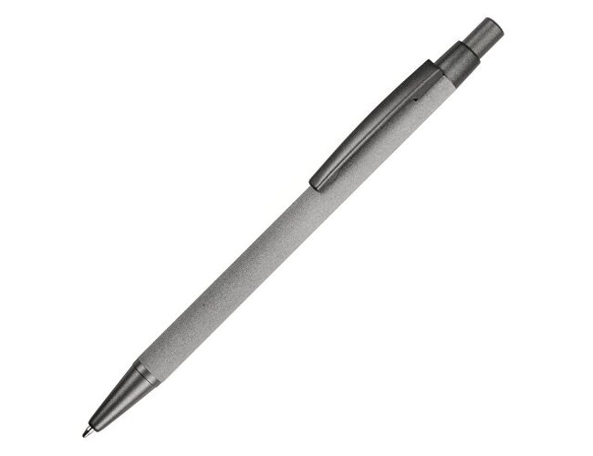 Ручка шариковая Stone Soft Touch Requis, металлическая, софт тач темно-серая