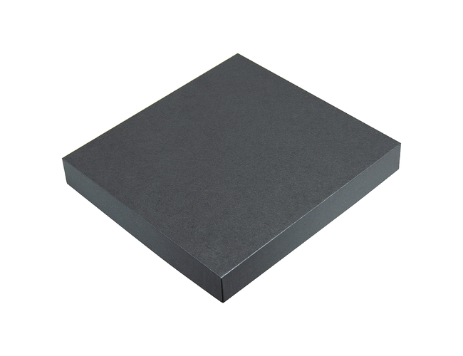 Коробка подарочная, антрацит, Solution Superior, размер 24*21,2*4 см, под ежедневник в суперобложке