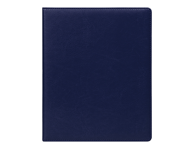 Обложка Classic Agenda Buffalo A4, синий, твердая
