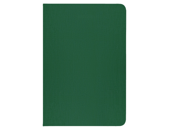 Блокнот Forest Alfa Polo Linen А5, недатированный, в твердой обложке, зеленый