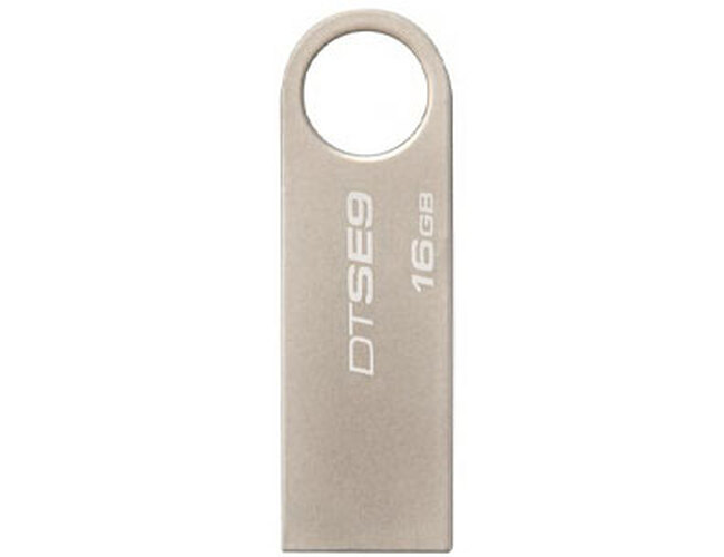 Флеш накопитель USB 2.0 Kingston DataTraveler SE9 16GB, металл, серебристый