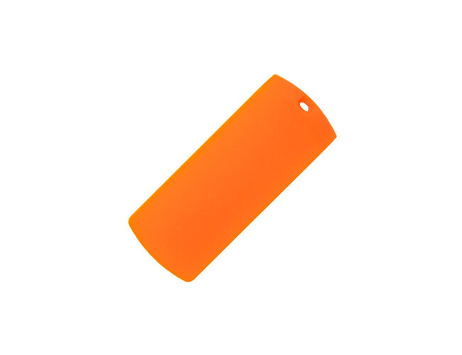 Скоба для флеш накопителя Goodram Colour, пластик, оранжевый
