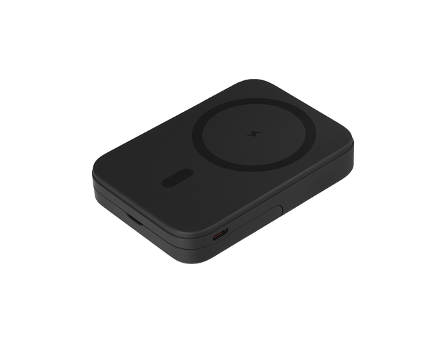 Внешний аккумулятор Юнион PD (Union PD) 10000mAh с функцией беспроводной зарядки 15W, черный