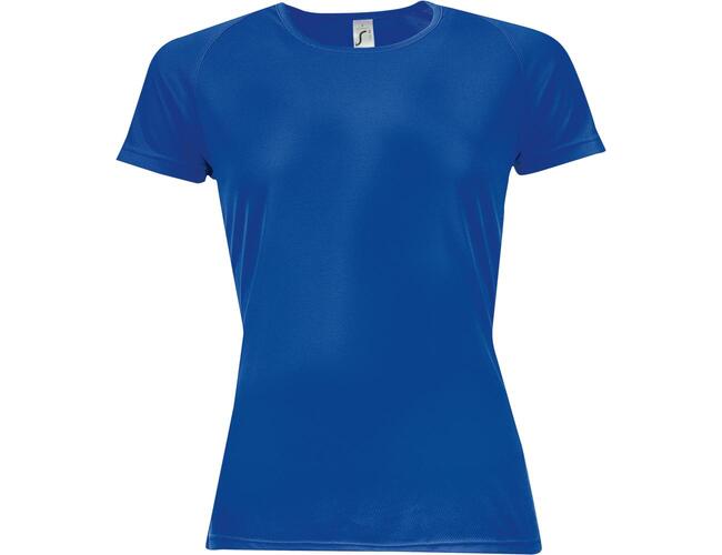 Футболка женская Sporty Women 140 ярко-синяя, размер XS