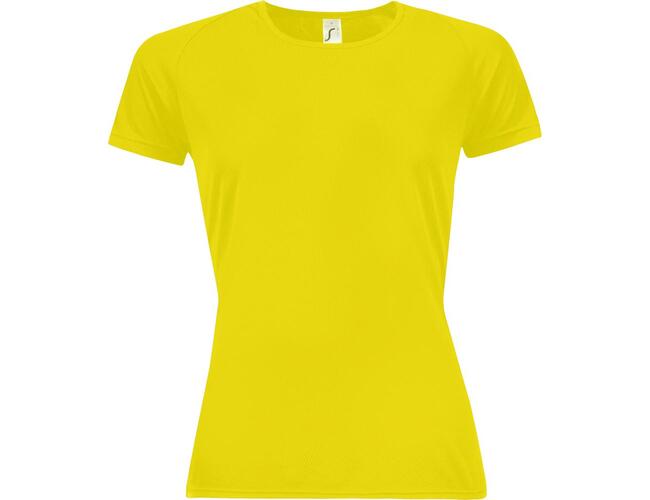 Футболка женская Sporty Women 140 желтый неон, размер XS