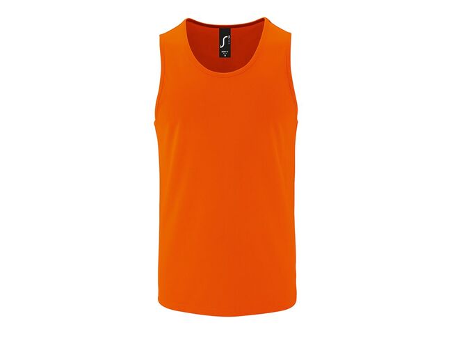 Майка мужская Sporty TT Men оранжевый неон, размер S