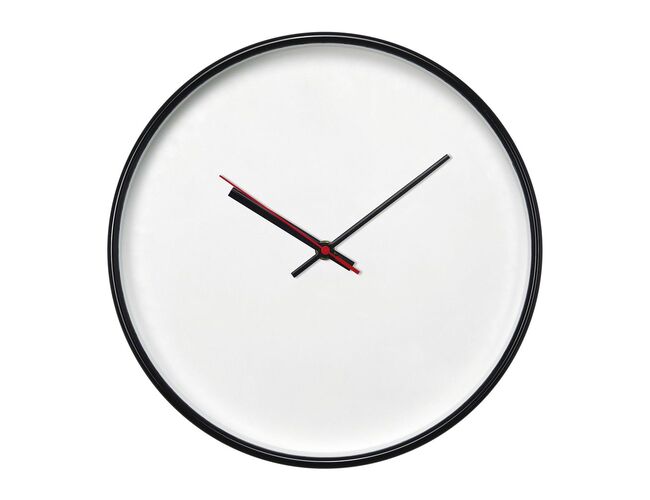 Часы настенные ChronoTop, черные