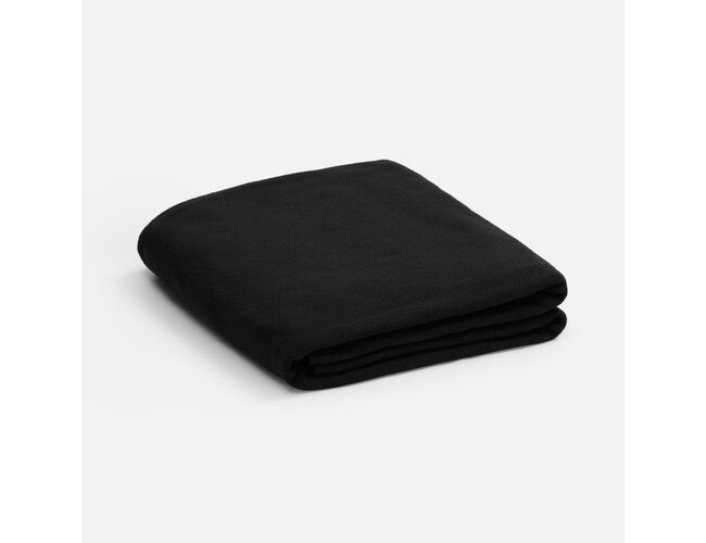 Флисовый плед Warm&Peace XL, черный
