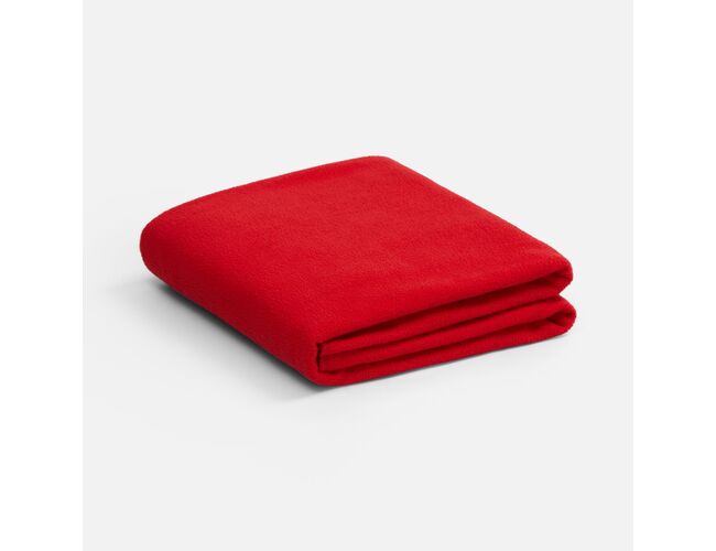 Флисовый плед Warm&Peace XL, красный