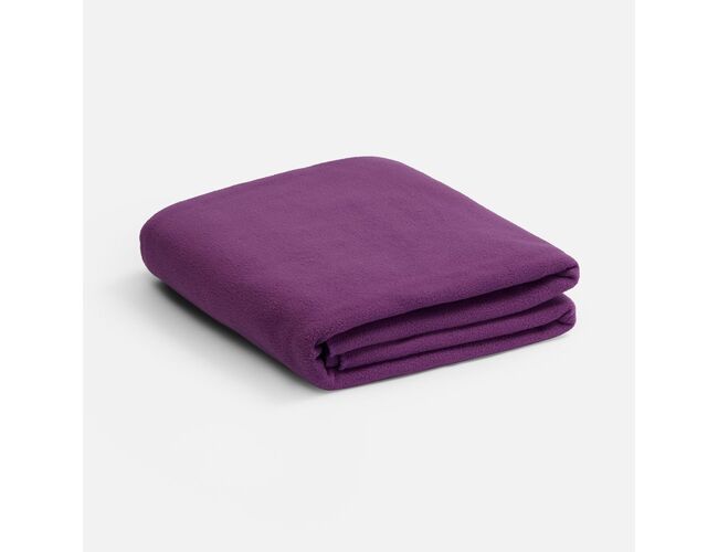 Флисовый плед Warm&Peace XL, фиолетовый