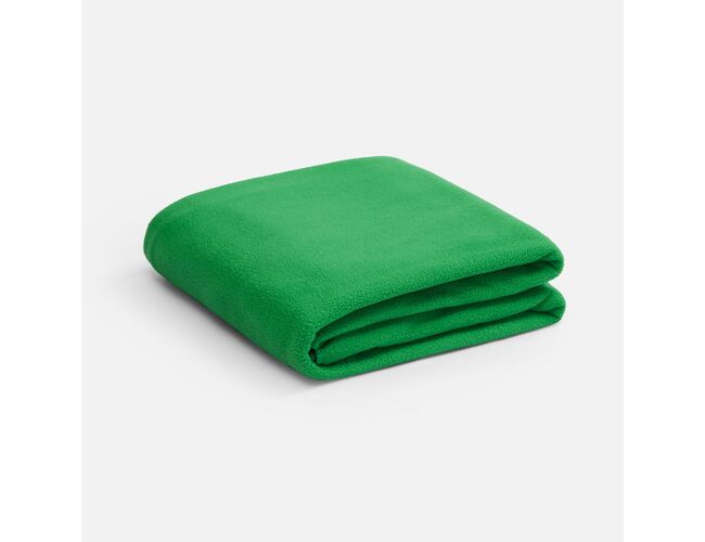 Флисовый плед Warm&Peace XL, зеленый
