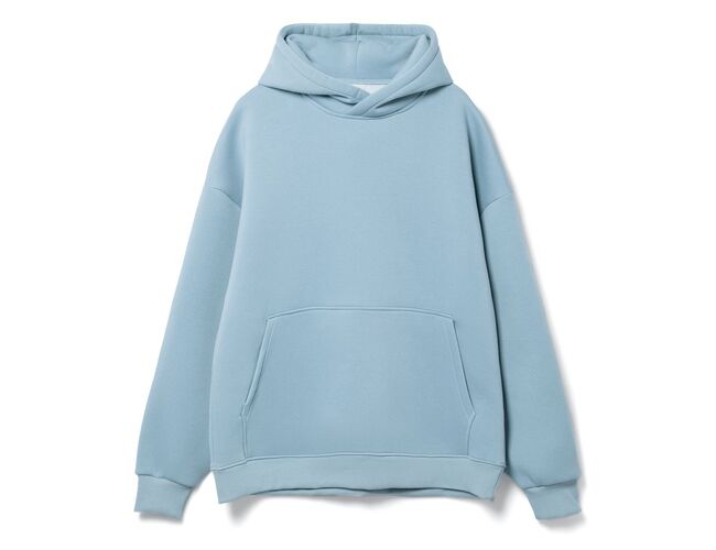 Худи Kulonga Oversize, серо-голубое, размер ХS/S