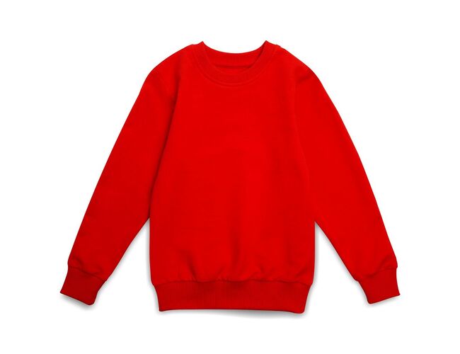 Свитшот Toima Kids 2.0, красный, 6 лет