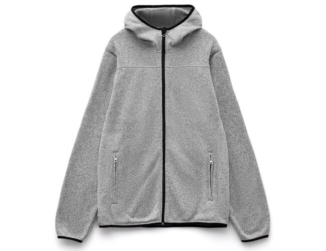 Куртка с капюшоном унисекс Gotland, серая, размер S
