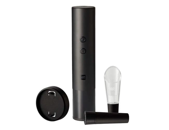 Винный набор HuoHou Electric Wine Bottle Opener 4 in 1, черный