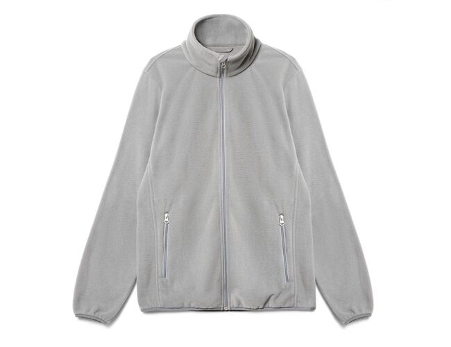 Куртка флисовая унисекс Nesse, серая, размер XL/XXL